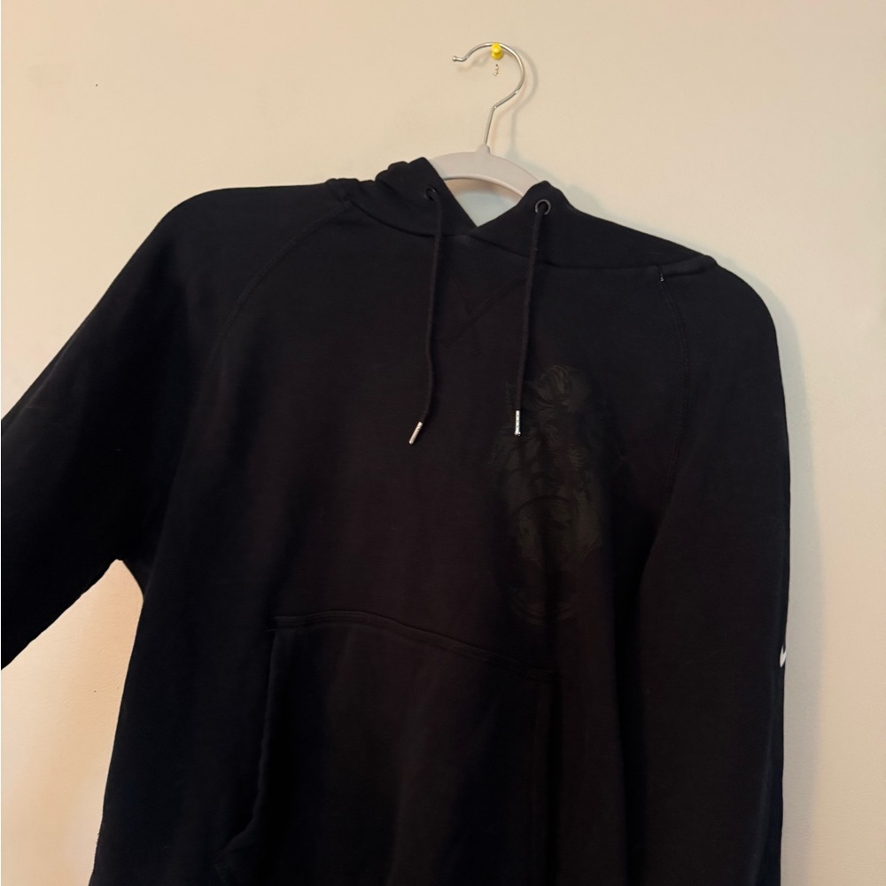 Men's Black Hoodie - Picture 2 of 6